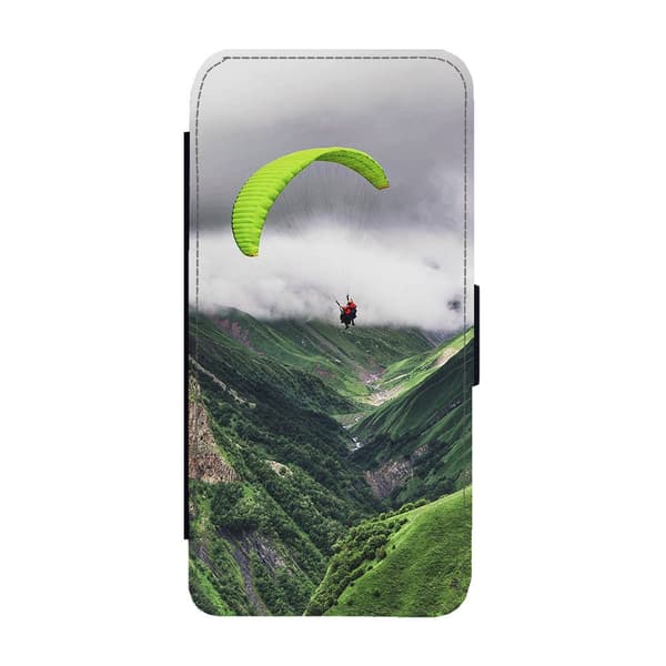 Til Samsung Galaxy S21: Hang Gliding Flippetui