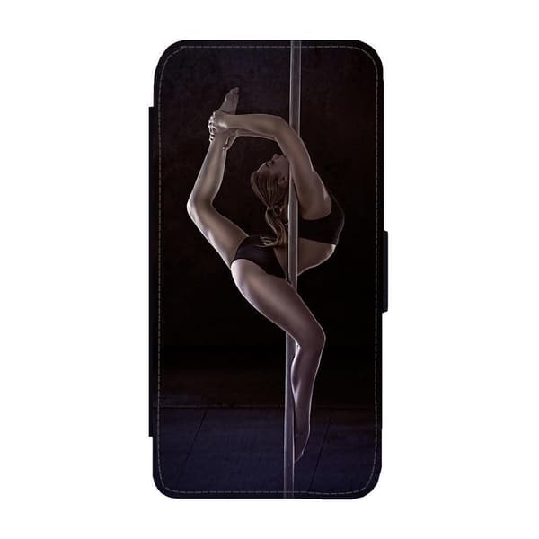Til Apple iPhone 14 Pro: Pole Dance Flippetui
