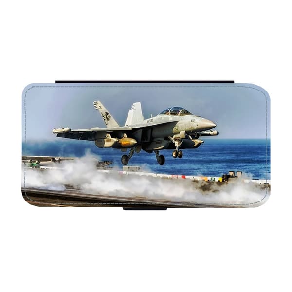 Til Samsung Galaxy A17, Jet Fighter Flip-Cover