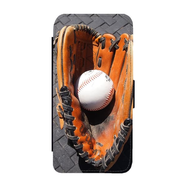 Til Samsung Galaxy S21 FE: Baseball Flippetui