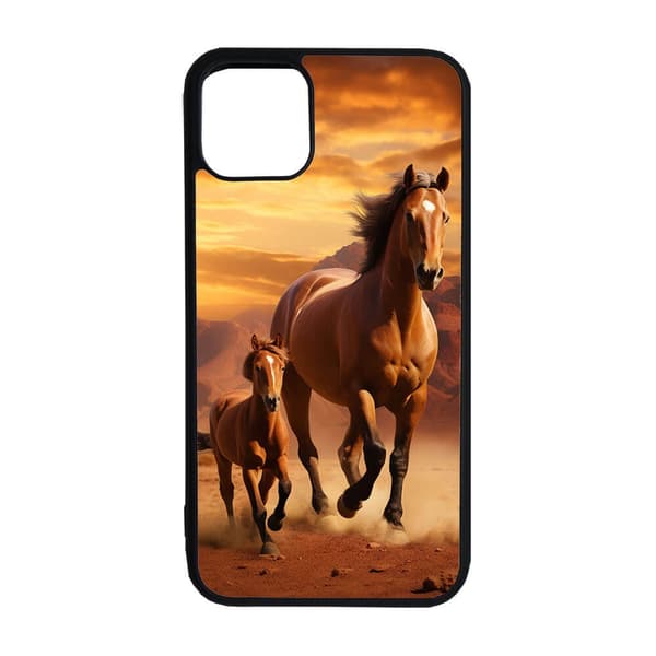 Til Apple iPhone 12/iPhone 12 Pro, Arabisk Hest Mobilcover