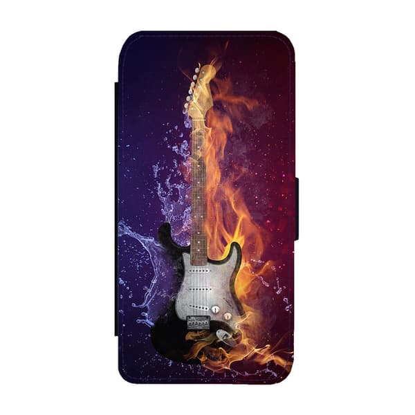 För Samsung Galaxy A17, Gitarr Flip Mobilfodral