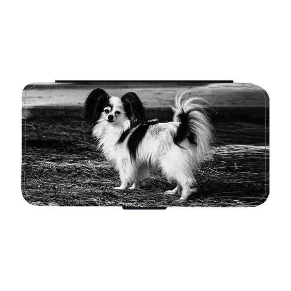Til Samsung Galaxy S21: Papillon Dog Flippetui