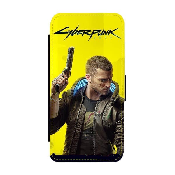 Til Apple iPhone 14 Pro: Cyberpunk 2077 Flippetui