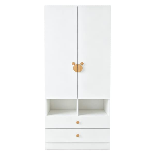 SONNENH Förvaringsskåp, MDF, Vit, 70 × 50 × 170 cm
