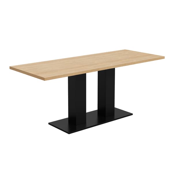SONNENH Matbord, MDF, Naturfärgad, 180 × 70 × 75 cm
