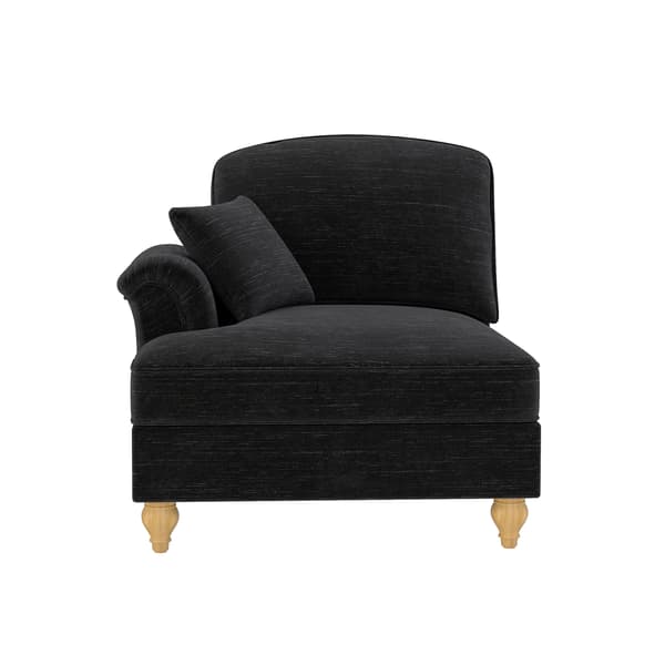 SONNENH Windsor Sofa LSF Chenille med 1 pude - Sort
