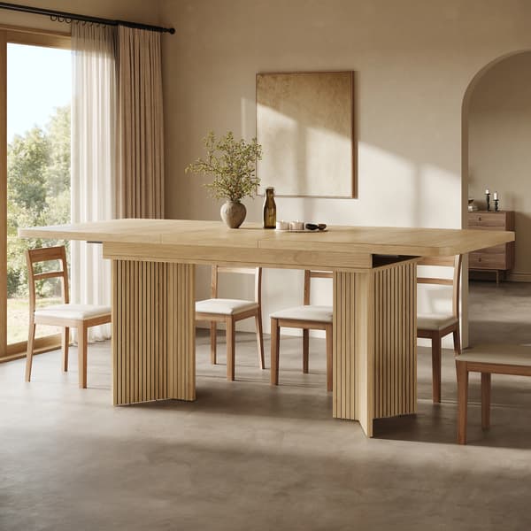 SONNENH Matbord, MDF, Träfärgad, 120 × 80 × 76,1 cm