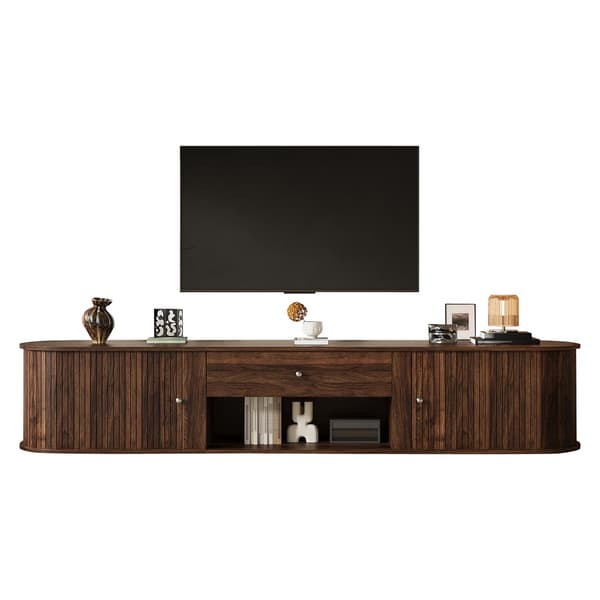 SONNENH TV-bord, Spånplade, Valnød, 180 × 40 × 40 cm