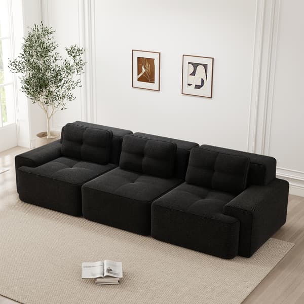 SONNENH Cloud Modular Sofa Boneless Sofa, Modular Corner Sofa, Overdimensioneret Modular Cloud Sofa, Komfortabel Corduroy Cloud Sofa Sofa