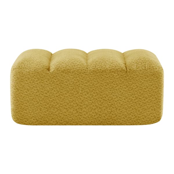 SONNENH Brravo Ottomaan Granular Fleece-Kellow