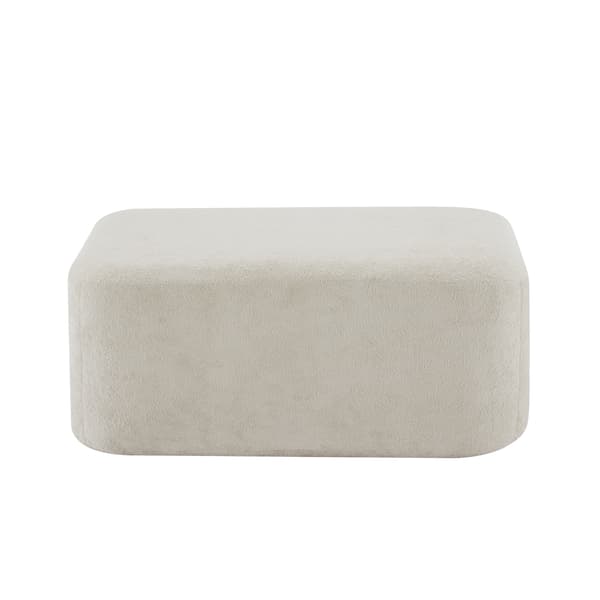 SONNENH Ottoman Sammet-Beige