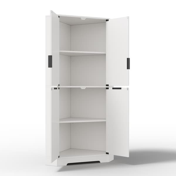 SONNENH Köksskåp, MDF, Vit, 60 × 60 × 172 cm