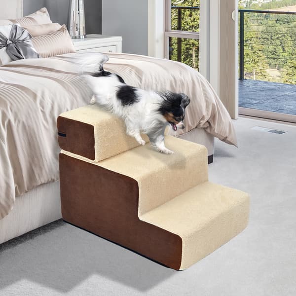 SONNENH Husdjurstrappa, Skum, Beige, 54 × 40 × 39 cm