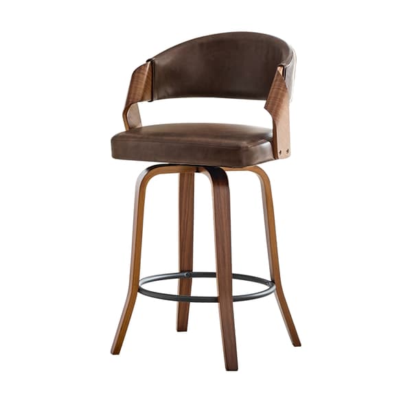 SONNENH Barstol – set med 2, Trä, Brun, 51 × 42 × 95 cm