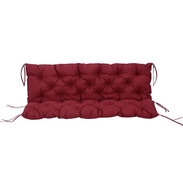 SONNENH Sittdyna, Polyester, Röd, 98 × 150 × 8 cm