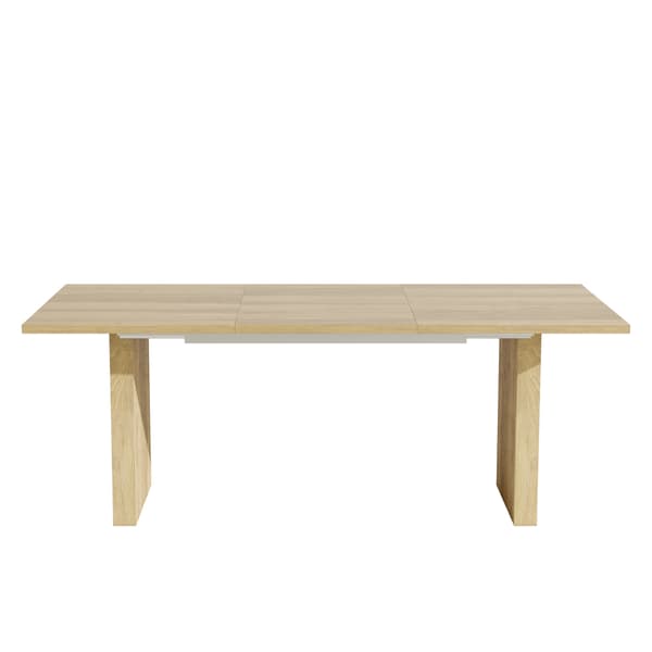 SONNENH Matbord, MDF, Ek, 200 × 90 × 75 cm