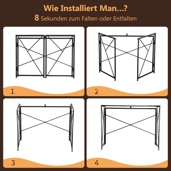 SONNENH Skrivebord-sort