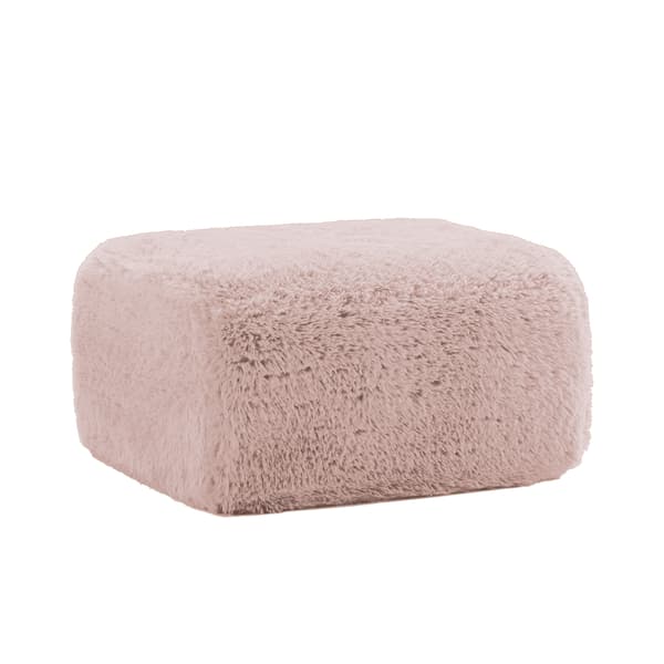 SONNENH Aviana Ottoman Plush -kangas - Vaaleanpunainen
