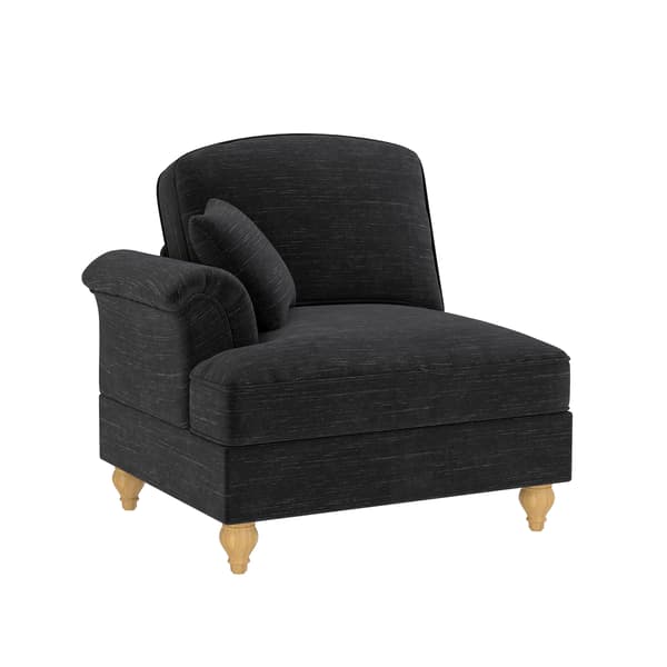 SONNENH Windsor Sofa LSF Chenille med 1 pude - Sort