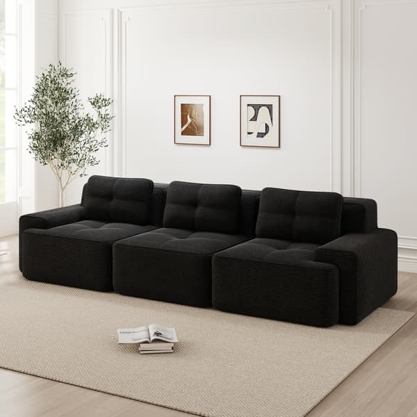 SONNENH Cloud Modular Sofa Boneless Sofa, Modular Corner Sofa, Overdimensioneret Modular Cloud Sofa, Komfortabel Corduroy Cloud Sofa Sofa