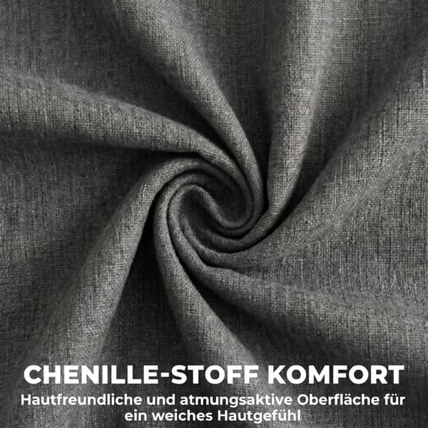 SONNENH Kontorstol, Polyester, Grå, 72,5 × 65 × 118 cm