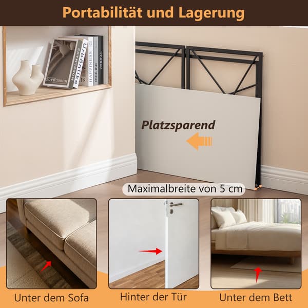 SONNENH Skrivebord hvid