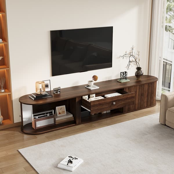 SONNENH TV-bord, Spånplade, Valnød, 180 × 40 × 40 cm