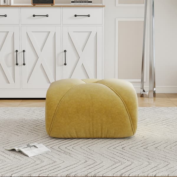 SONNENH Elowin Ottoman Chenille Gul