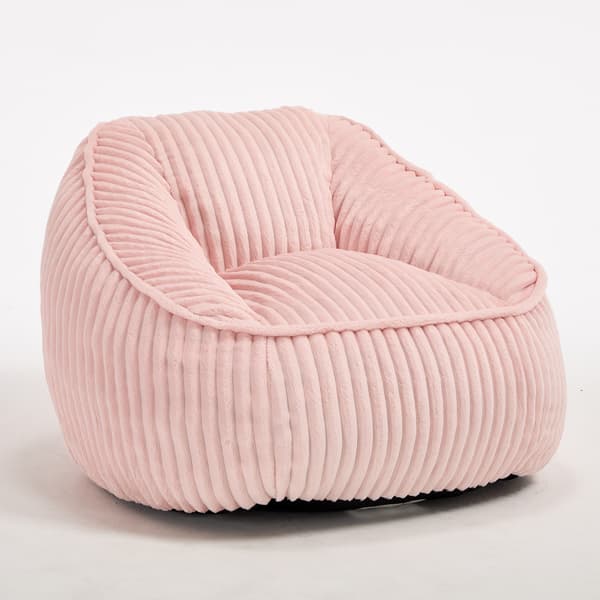 SONNENH Sittsäck, Chenille, Rosa, 98 × 92 × 73 cm