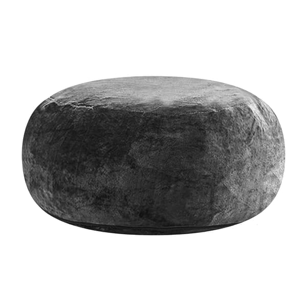 SONNENH Sittsäck, Skum, Mörkgrå, 100 × 100 × 50 cm