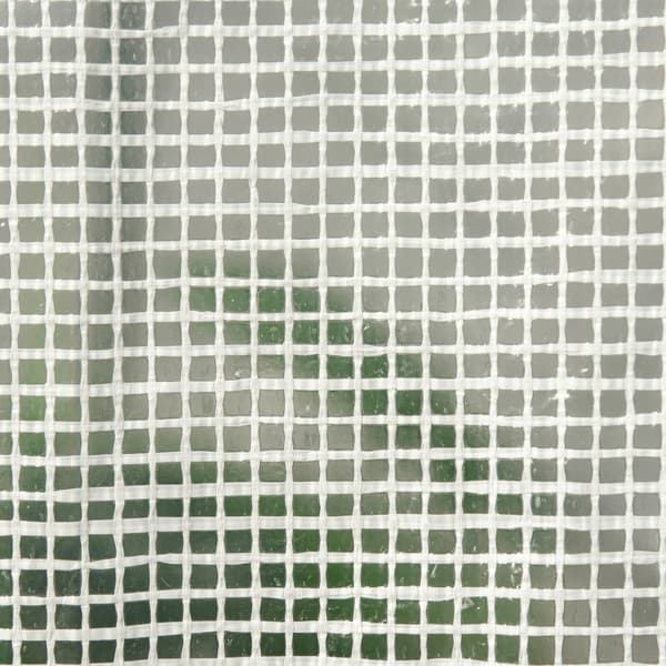 SONNENH Drivhus, Stål, Hvid, 200 × 100 × 215 cm
