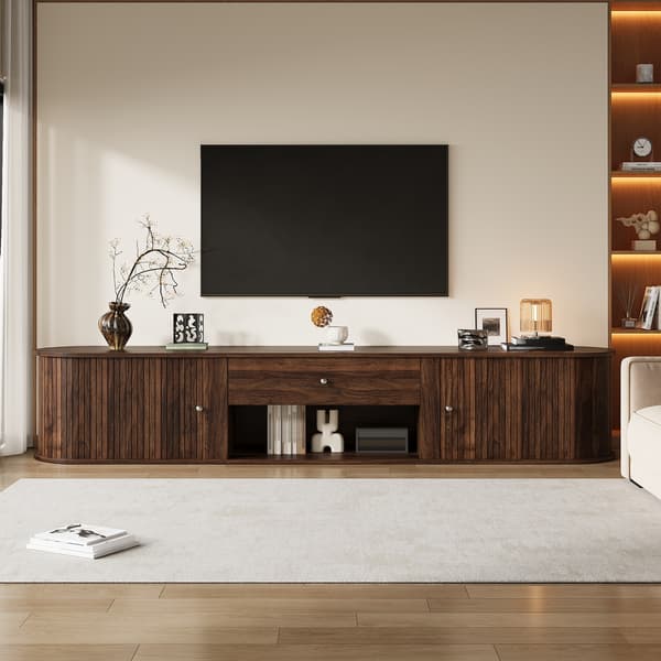SONNENH TV-bord, Spånplade, Valnød, 180 × 40 × 40 cm