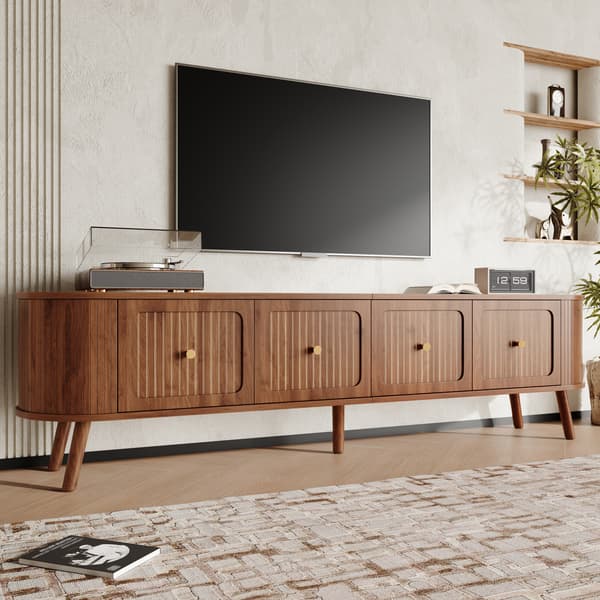 SONNENH TV-bord, MDF / Spånplade, Valnød, 180 × 38 × 47 cm