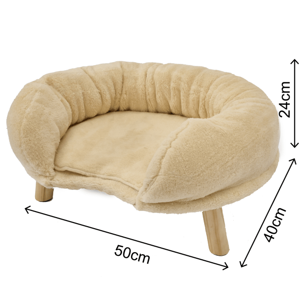 SONNENH XPT044 Beige kattsoffa Beige kattsoffa