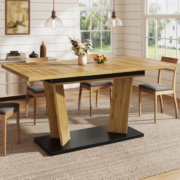 SONNENH Spisebord, MDF, Eg, 160 × 80 × 76 cm