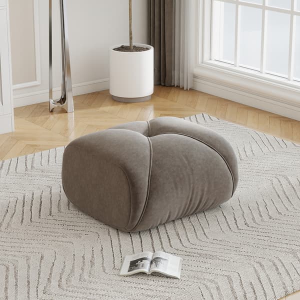 SONNENH Elowin Ottoman Chenille Taupe