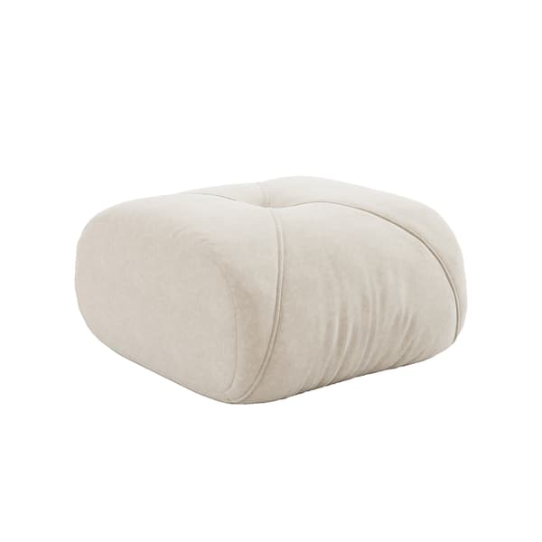 SONNENH Elovin Ottoman Chenille Light Beige
