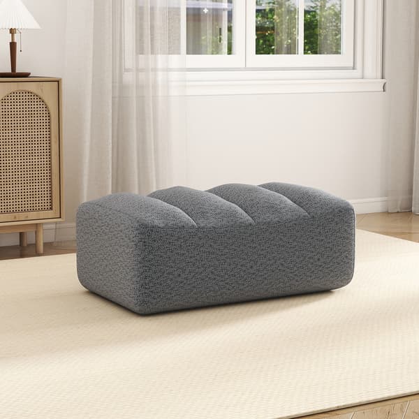 SONNENH Brravo Ottoman Granular Fleece-Grey