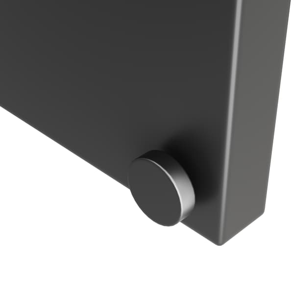SONNENH Spisebord, MDF, Sort, 119 × 80 × 75 cm