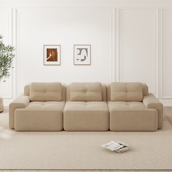 SONNENH Cloud Modular Sofa Boneless Sofa, Modular Corner Sofa, Overdimensioneret Modular Cloud Sofa, Komfortabel Corduroy Cloud Sofa