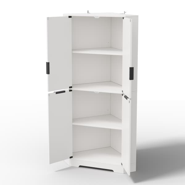 SONNENH Köksskåp, MDF, Vit, 60 × 60 × 172 cm