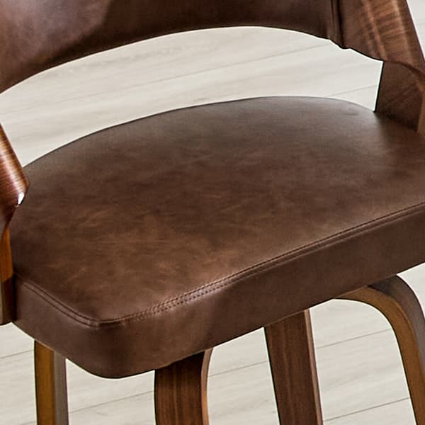SONNENH Barstol – set med 2, Trä, Brun, 51 × 42 × 95 cm