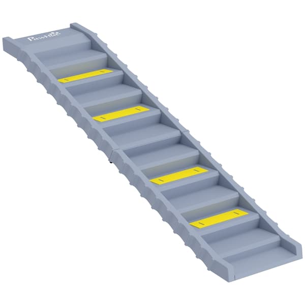 SONNENH Husdjursramp, Plast, Grå, 154 × 40 × 7,5 cm