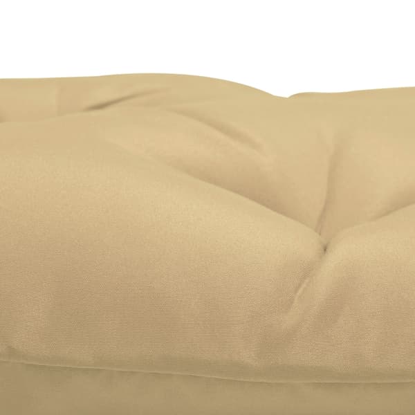 SONNENH Sittdyna – set med 2, Polyester, Khaki, 98 × 50 × 8 cm