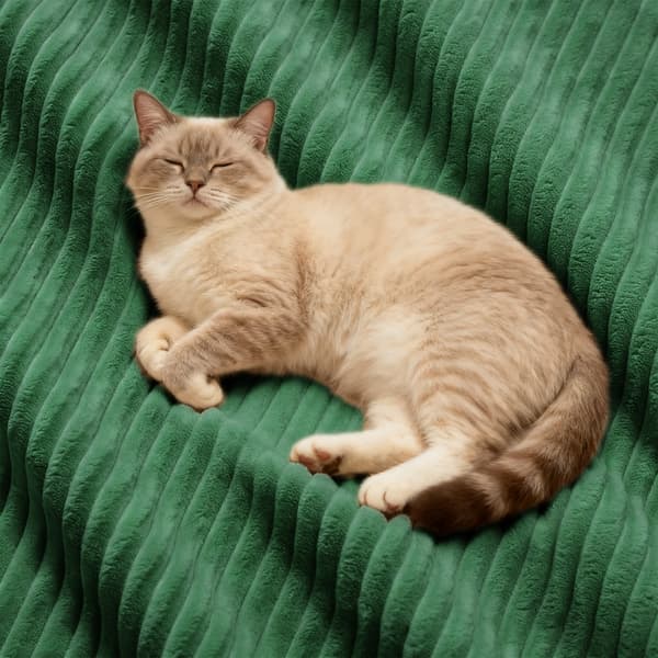 SONNENH Cordelia Ottoman Corduroy- Grøn