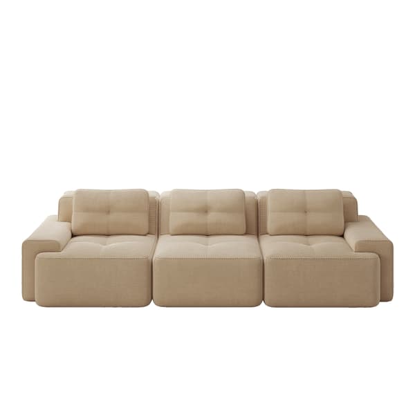 SONNENH Cloud Modular Sofa Boneless Sofa, Modular Corner Sofa, Overdimensioneret Modular Cloud Sofa, Komfortabel Corduroy Cloud Sofa