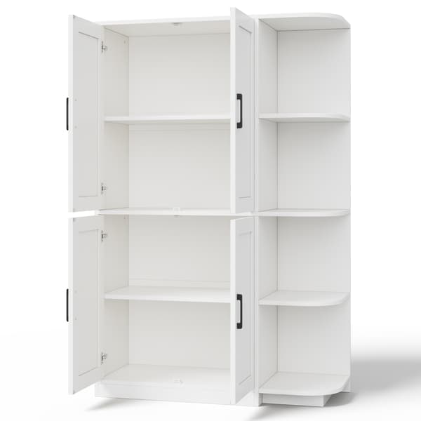 SONNENH Köksskåp, MDF, Vit, 103 × 40 × 163 cm