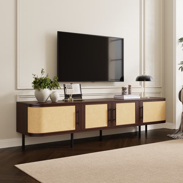 SONNENH TV-bord, MDF, Valnød, 180 × 40 × 45 cm