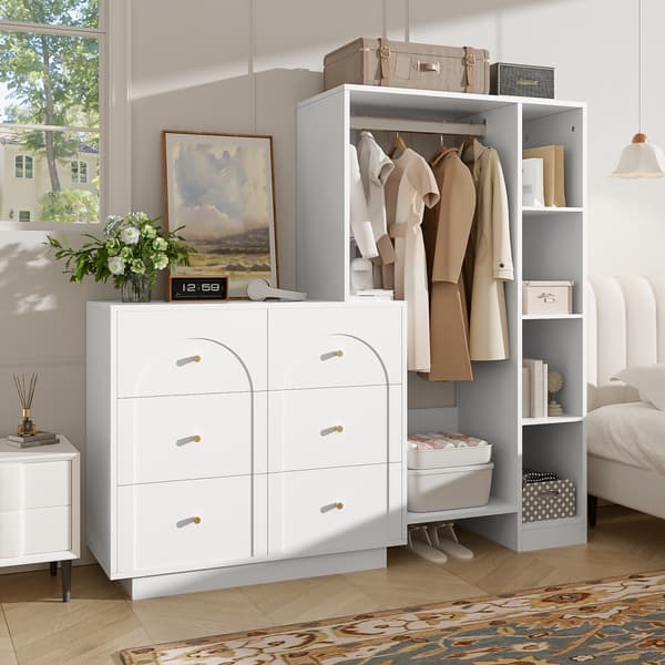 SONNENH Opbevaringsskab, Spånplade, Hvid, 139 × 35 × 133 cm